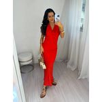 Vestido Midi Vermelho Vilma