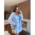 Vestido Curto Azul Eva