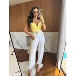 Corset Amarelo Zuleica