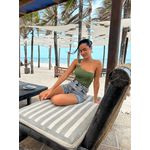 Body Verde Um Ombro Só Nany