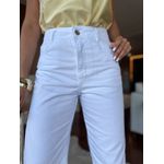 Calça Wide Leg Jeans Off Nina