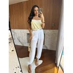 Blusa Acetinada Manteiga Cida