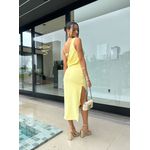 Vestido Midi Amarelo Juma