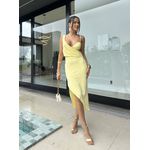 Vestido Midi Amarelo Juma