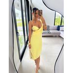 Vestido Midi Amarelo Juma