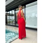 Vestido Midi Vermelho Yara