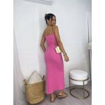 Vestido Midi Rosa Ariani