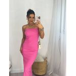 Vestido Midi Rosa Ariani