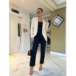 Blazer Inspiração Balmain Nude