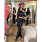 Vestido Midi Preto Bruna