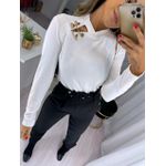 Blusa Celine Off White