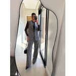 Conjunto Alfaiataria Cinza Cely
