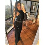 Vestido Midi Preto Charlotte