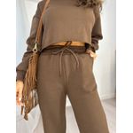 Conjunto Moletom Marrom Flord