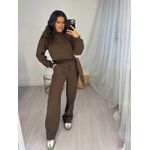 Conjunto Moletom Marrom Flord