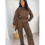 Conjunto Moletom Marrom Flord