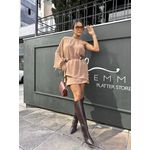 Conjunto/vestido Caramelo Hany