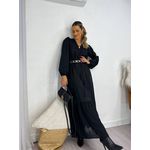 Vestido Midi Preto Divino