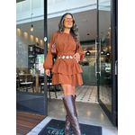 Vestido Marrom Eloá