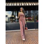 Conjunto Alfaiataria Marrom Fany