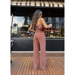 Conjunto Alfaiataria Marrom Fany