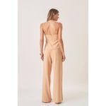 Calça Wide Leg Nude Ginie