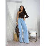Blusa Um Ombro Só Café Ivy