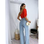 Calça Wide Leg Jeans Jasmine