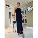 Vestido Alongado Preto Juma