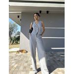 Conjunto Alfaiataria Cinza Lavye