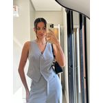 Conjunto Alfaiataria Cinza Lavye