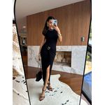 Vestido Midi Preto Luma