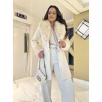 Casaco Ultra Premium Térmico Gola Pele Madrid Off