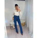 Calça Jeans Boot Cut Escura Marie