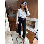 Calça Jeans Reta Mily Preta