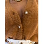 Casaco Tricot Caramelo Myra