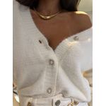 Casaco Tricot Off Myra