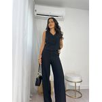 Conjunto Alfaiataria Preto Olga