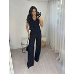 Conjunto Alfaiataria Preto Olga