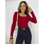 Blusa Canelada Cherry Pame