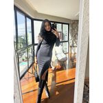 Vestido Midi Sabrine Preto