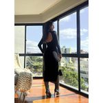 Vestido Midi Sabrine Preto