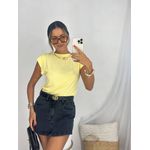 Blusa Muscle Butter Yellow Sandri