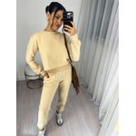 Conjunto Moletom Joger Suly Nude