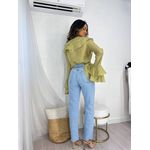 Blusa Boho Verde Suzan
