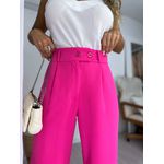 Calça Alfaiataria Wide Leg Pink Tuty