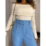 Calça Alfaiataria Tuty Baby Blue