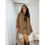 Conjunto Risca de Giz Marrom Valy