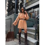 Vestido Boho Nude Ariela