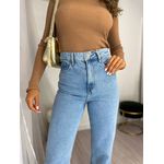 Calça Wide Leg Jeans Clara Viky